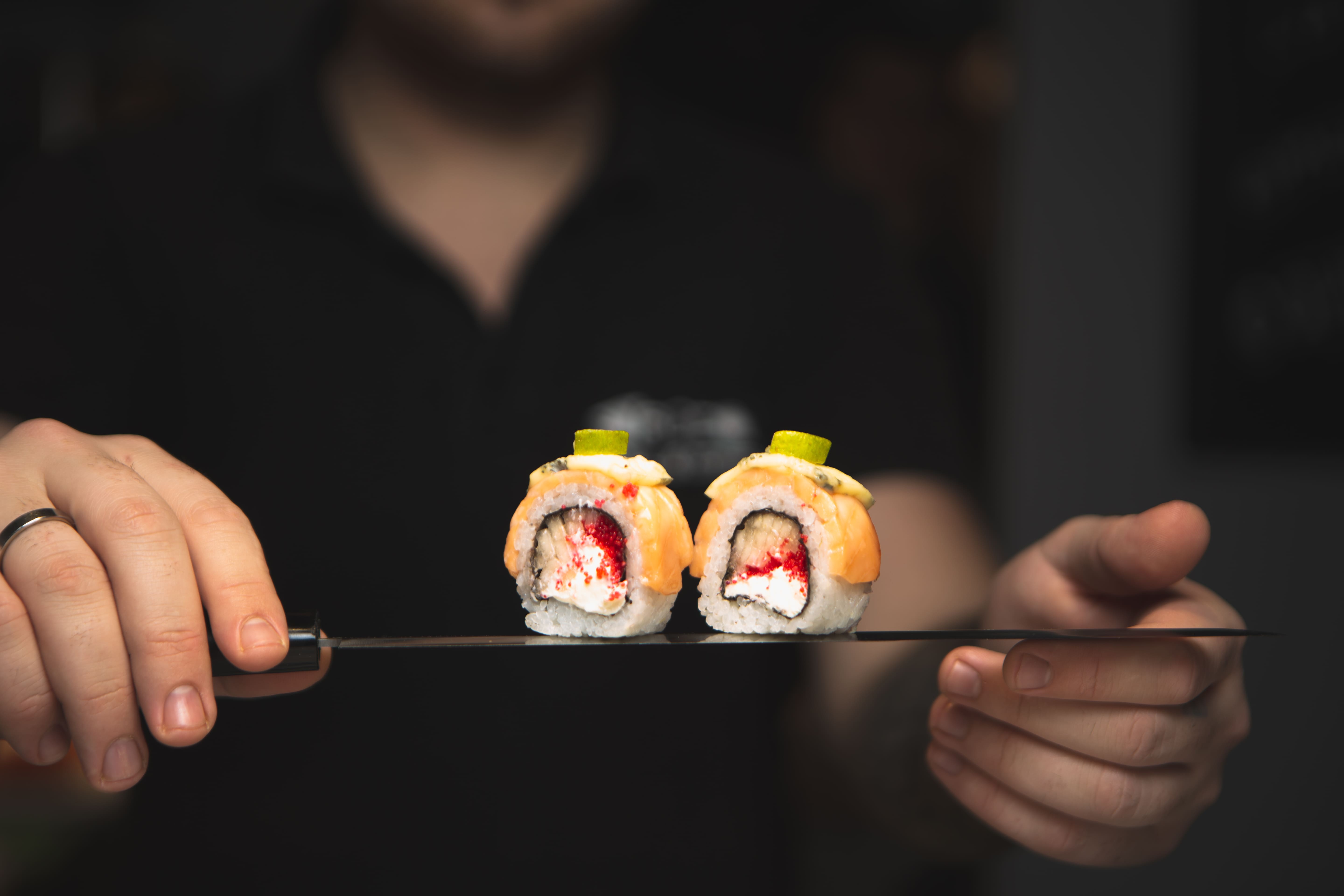 Как выбрать нож для нарезки суши фото8